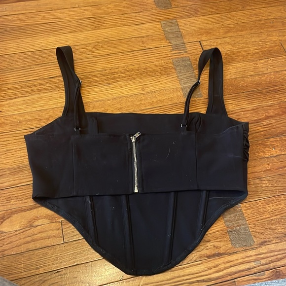 Forever 21 ruched corset crop top size medium - Picture 6 of 6